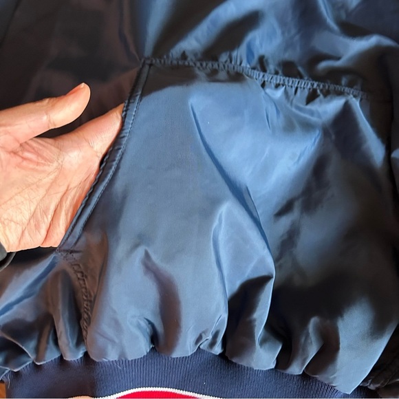 Vintage USA Softball 90s Bomber Sportswear Jacket XL - Picture 4 of 10